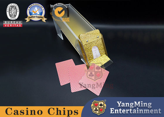 8 Deck Scrub Akrilik Poker Satıcı Ayakkabısı Oyun Kartı Özel Satıcı Kutusu Özel Poker Kart Sahibi