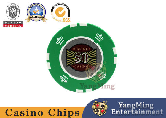UV Sahtecilik Karşıtı RFID Casino Çipleri Kumar Oyunları için Dijital Dikkate Alıcılarla Özel Çok Renkli