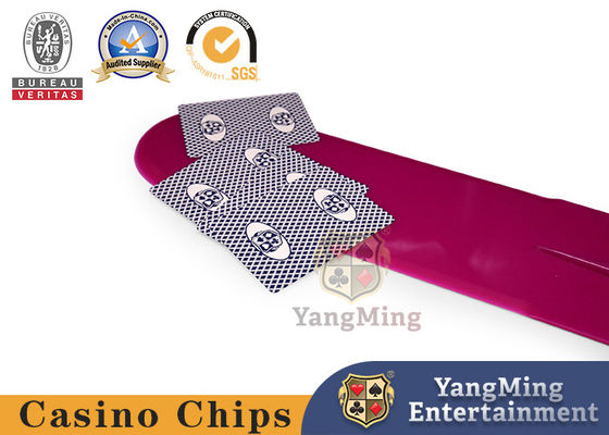 Satılık Teksas Akrilik Poker Küçük Plastik Kürek Casino Poker Eğlence Oyunu Uzmanlığı