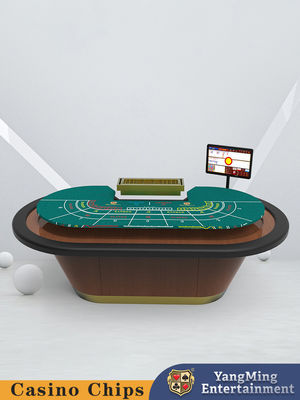 Yeni Gelişmiş Düzenli Standart Özel Baccarat Masası Eğlence Eğlence Poker Oyun Masası