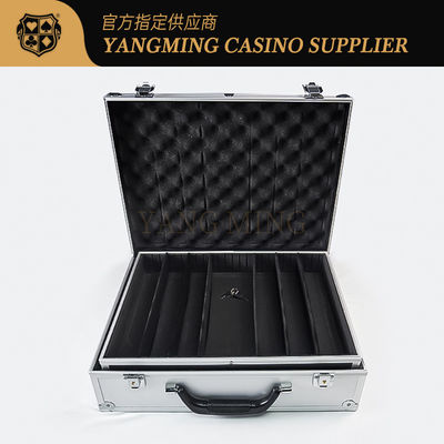 Stock Direct Alüminyum Alaşımı Kilitli Taşınabilir Çip Kutusu Poker Masası Oyun Masası Çip Kutusu