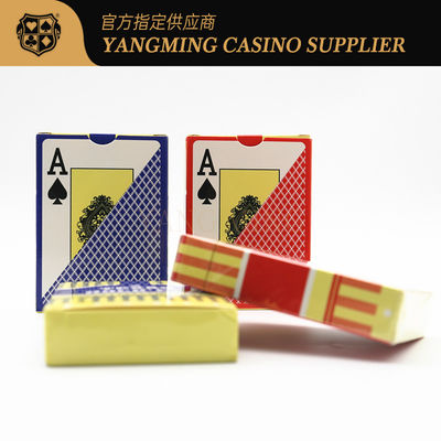 Yüksek Kaliteli Texas Hold'em Büyük Harf Dondurulmuş Plastik Kart Renkli Kutusu Texas Hold'em Casino Casual Game Tabletop Poker Kartı