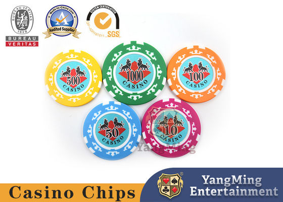 760PCS Özel Baskılanabilir ABS Lazer Poker Chips NFC Casino RFID Chips Set