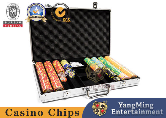 300-760 ADET Alüminyum Casino Poker Chip Kılıf Alüminyum RFID Cips Taşıyıcı Jetton Kutusu