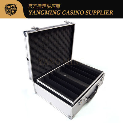 300-760 adet Poker Chips Taşıyıcı Alüminyum Alaşım Güvenlik Kilidi Casino Cips Kutusu