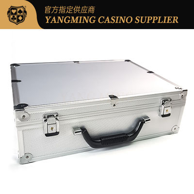 Kazino Poker Alüminyum Çip Döşeme ile Poker Masası Standart Dedikasyonlu Döner Ve Karede Çip Düzeltmek