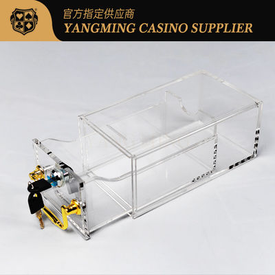 8 Deck Of Transparent Cards Kilitli Kutusu Göndermek Baccarat Kumar Poker Masa Oyunları