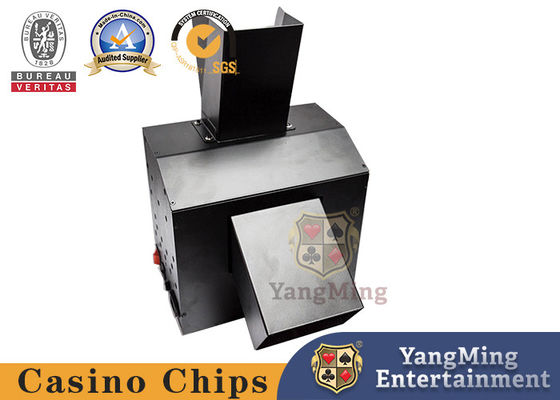 Kumar Ürünleri Casino ABS Kağıt Poker Kart Kaliteli Eğlence Metal Oyun Kartları Shredder Texas Chips Özel