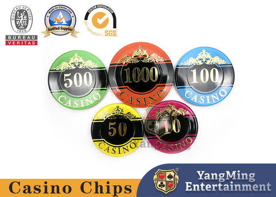 760 adet yüksek kaliteli kristal akrilik çip seti Texas Hold'em sıcak damgalama plastik çipler mor sahtelik karşıtı çipler para fabrikası noktası