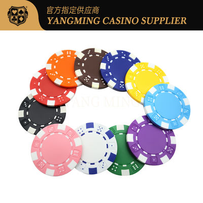 ABS 11.5g Amerikan Plastik Çipler Texas Hold'em Kulüp Oyun Çipleri Paralar