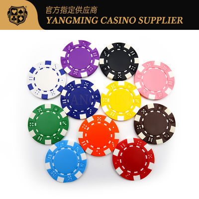 Özel Logo ABS Keramik Poker Çip Seti 11.5 Gram US Casino Texas Club Poker Oyunları için Plastik Çipler