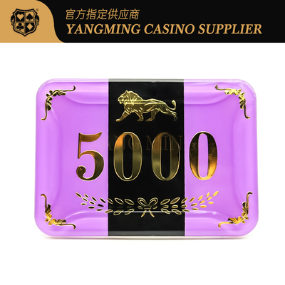 760 adet Akrilik RFID Poker Fişi Seti, Kumarhane Masa Oyunları İçin