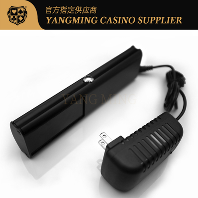 YANGMING Siyah Kablosuz UV Detektörü Casino Poker Chips için Işık