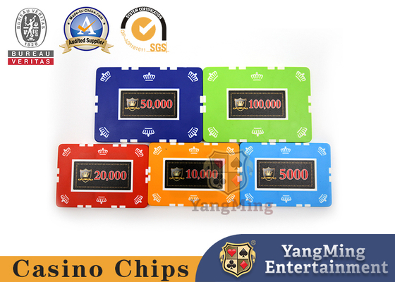 Alüminyum Casio Kılıflı Özel Sticker 760 PCS ile 12g Yaprak Tasarım Kil Poker Chip