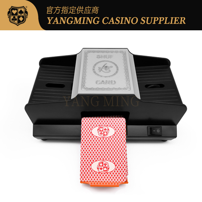 Bakara Texas Hold'em 2 Deste Manuel Karıştırıcılar Kumarhane Masa Oyunları Kumarhane Oyunu İçin Karıştır