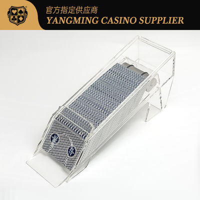 Özel Yüksek - Kalınlık 6 Güverte Kartı Ayakkabı Manuel Atma Shuffler Makinesi