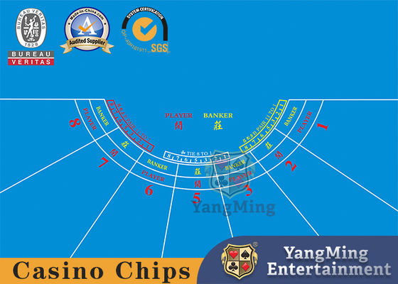 Kişiselleştirilmiş Özel Baskı Hizmetleri ile 7 Oyuncu Rulet Tahtası Düzeni