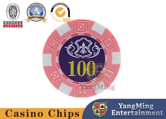 760 adet 14g ABS Demir çekirdek Özel Amerikan Plastik Casino Poker Chip Set Mürekkep Serigraf Bronzlaştırıcı