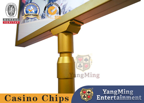 Sıvı Kristal Gül Altın Kaplama 27 Inç Bilgisayar Monitörü Casino Çift Taraflı HD Geri Çekilebilir