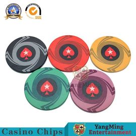 Özel Yüksek Kaliteli Sahte Karşıt Seramik Çipler Casino için Texas Hold'em Poker Mahjong Kulübü Özel Seramik Kodu Kişiselleştirilmiş Desen Özelleştirmeyi Kabul Et