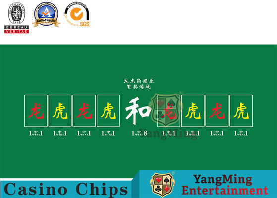 State Poker Dragon Tiger Leopard Casino Masa Düzeni Suya Dayanıklı Masa Örtüsü