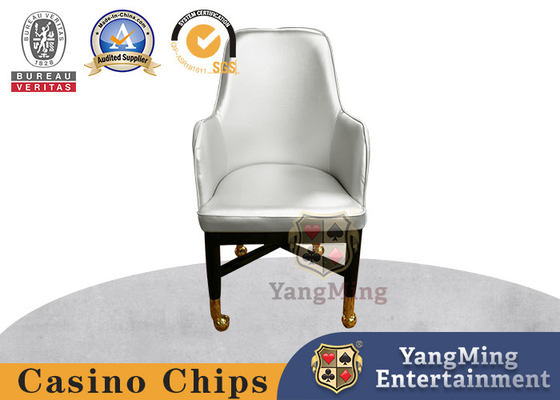 Metal Pulley Hotel Dining Chair Baccarat Chair With Armrests