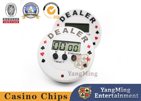 DEALER Countdown Timer For Texas Hold'Em Gambling Poker Table Call Time Zhuang Code Timer